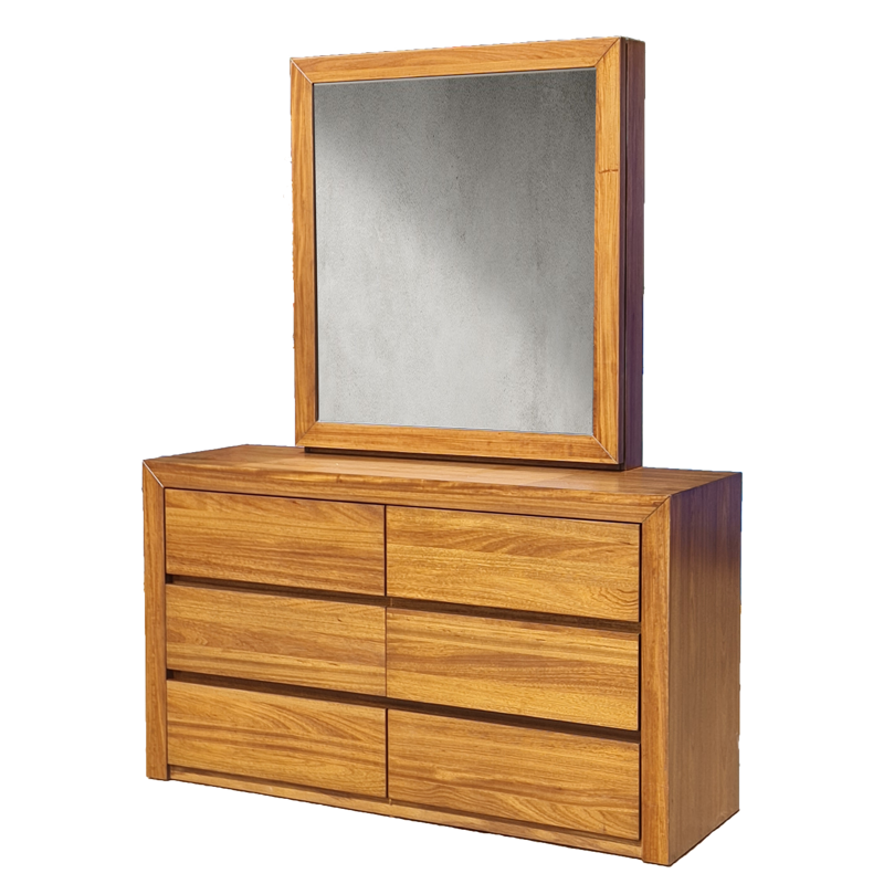 Lisbon Dressing Table and Mirror